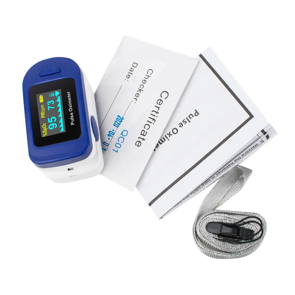

OLED Fingertip Pulse Oximeter SPO2 PR PI Monitor Portable Fingertip Oximeter for Body Monitoring