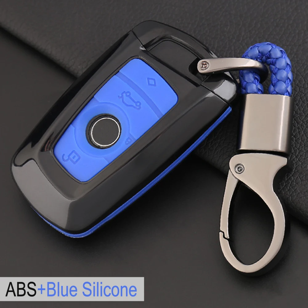 Чехол для ключа из углеродного волокна BMW 1 3 5 7 Series F10 F20 F30 335 328 535 650 320i Smart Car Keychain |