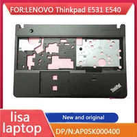 neworig keyboard bezel panel palmrest c cover case for lenovo thinkpad e531 e540 wo touchpad w fingerprint hole ap0sk000400