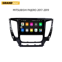 akamate car multimedia player 2 din car radio for mitsubishi pajero 2017 2019 carplay auto radio bluetooth navigation