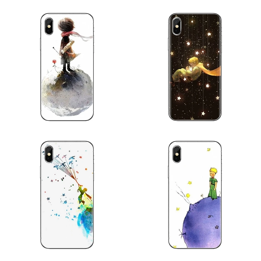 For Huawei Mate Honor 4C 5C 5X 6X 7 7A 7C 8 9 10 8C 8X 20 Lite Pro The Little Prince and the Fox Transparent Soft Cases Covers |