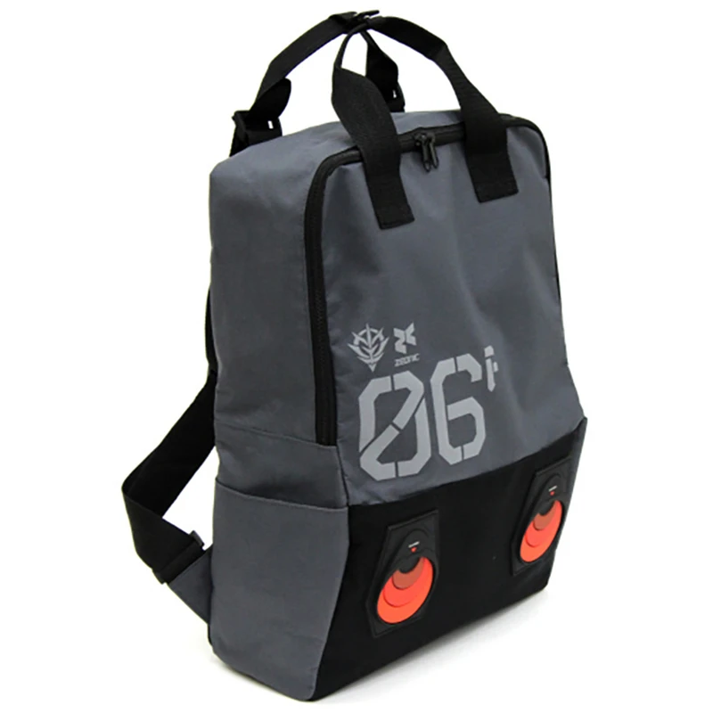 GUNDAM MS-06F ZakuⅡ Cosplay Canvas Backpack Students Shoulders Bag Schoolbags Laptop Bags