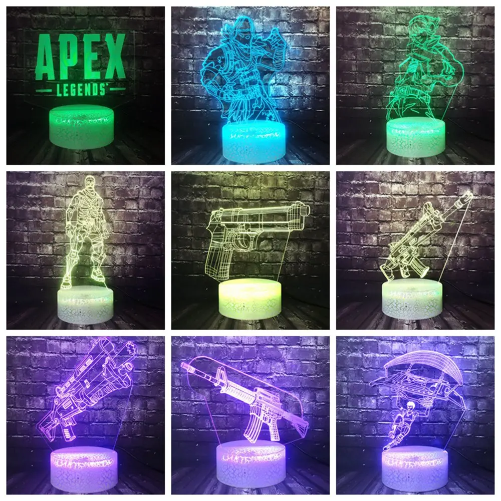 Дропшиппинг 3D оптическая съемка игра битва Prop M416 пистолет светильник Ворон RUBG