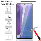 Защита экрана для Samsung Galaxy Note 2020, ультраизогнутые края, закаленное стекло, защитные пленки, полная защита экрана