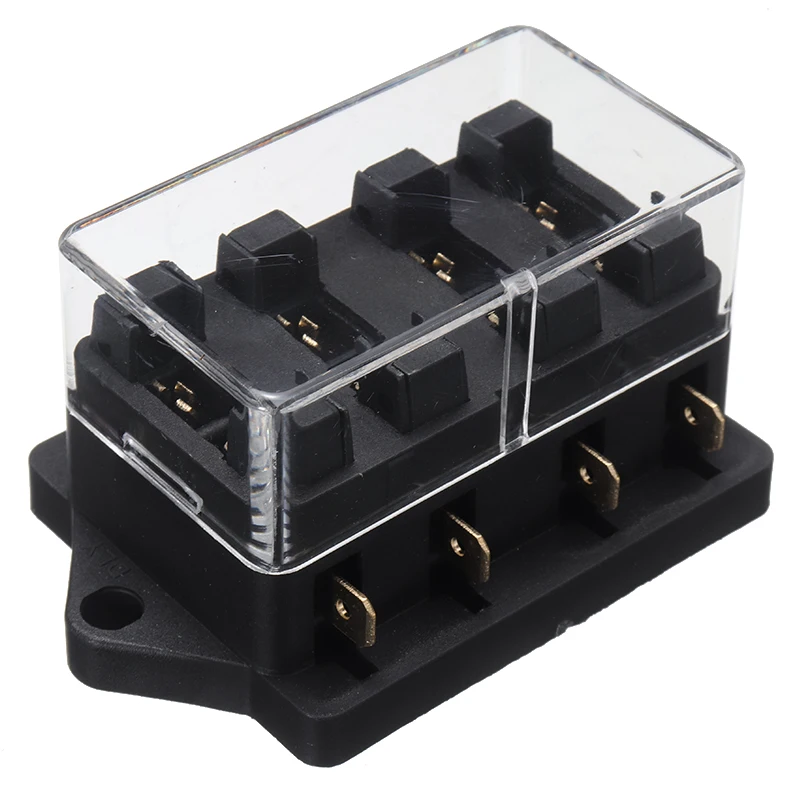 Блок предохранителей с 4 режимами 12 В 24 40 А|blade fuse holder|fuse holderblade |