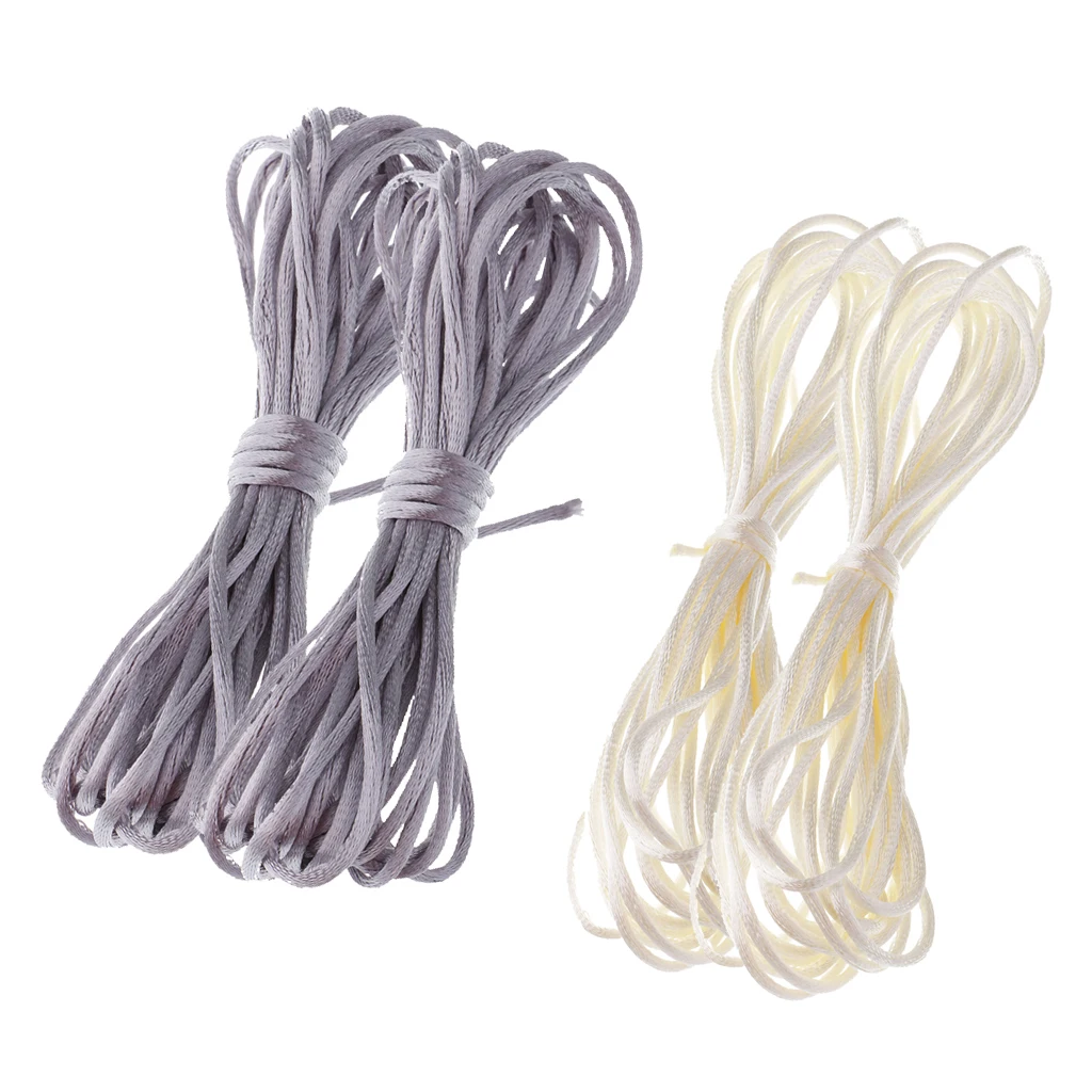 4 Bundles Mixed Crafts String DIY Jewelry Making Waxed Cord for Bracelet Pendant Necklace Thread | Украшения и аксессуары