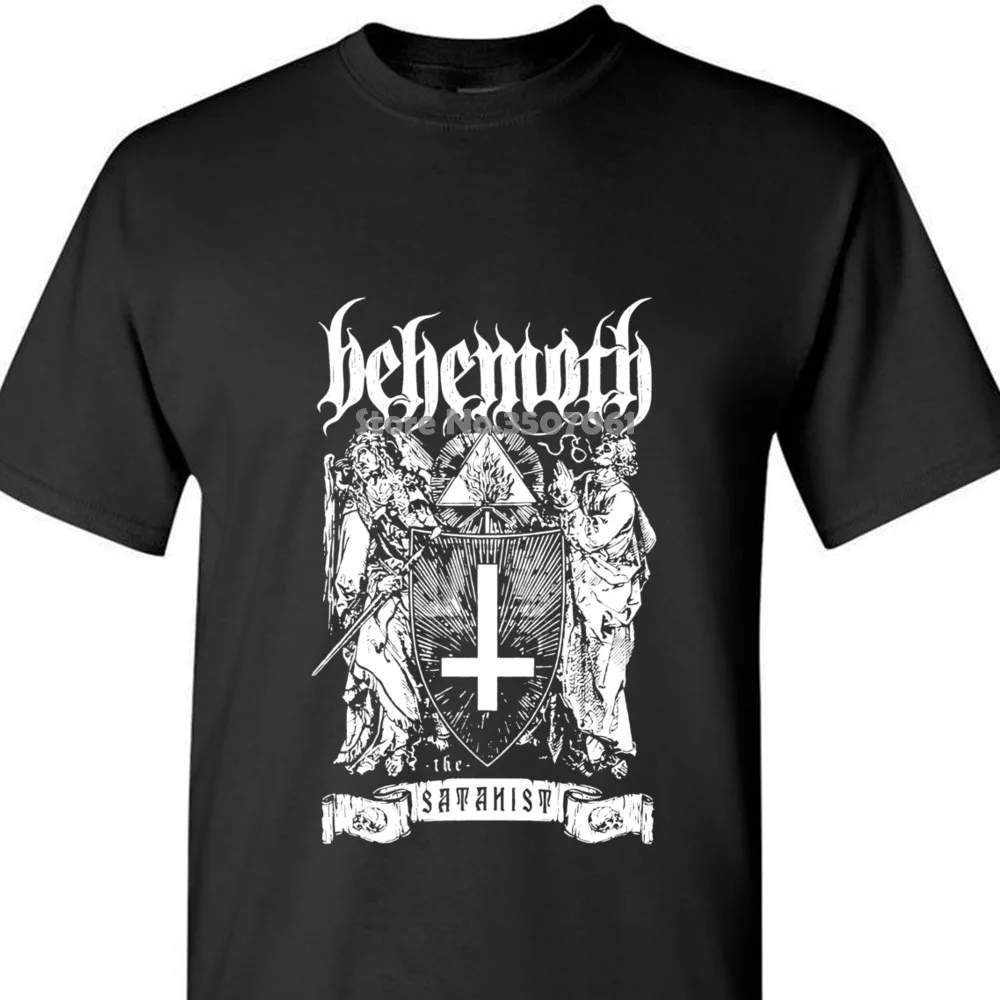 Behemoth The Satanist рубашка S M L Xl Xxl Officl футболка Черная Death Metal Футболка мужская самая