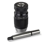 Сверлильный патрон B18, фрезерный самозатягивающийся безключевой, для токарного станка MK2, 1-16 мм