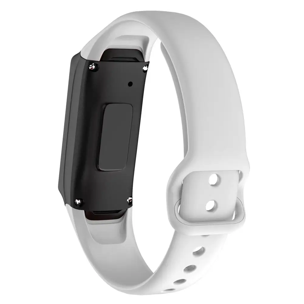 White Высокое качество Slicone Браслет Loopback ремешок для samsung Galaxy Fit SM-R370 многоцветный Силиконовый ремешок для часов - Цвет: White