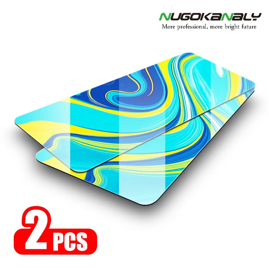 2 шт. 9H закаленное стекло для Xiaomi Redmi Note 9 Pro 9S 8 8A 9A 9C K30 Ultra Poco F2 X2 X3 NFC Защита экрана Mi 10