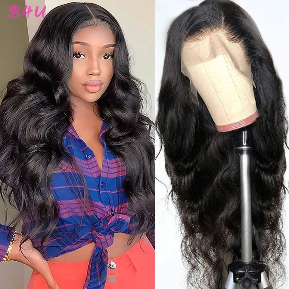 Lace Front Human Hair wigs Brazilian Remy Body Wave Lace Front Wig 13x4 Lace Frontal Wig For Black Women 4x4 Lace Closure Wig
