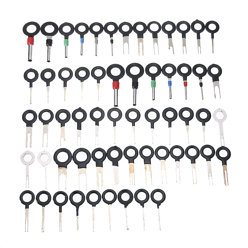 

118 шт. автомобильного терминала удаление разъема инструментов провод контактный экстрактор Съемник ремонт ручные инструменты с цветной же...