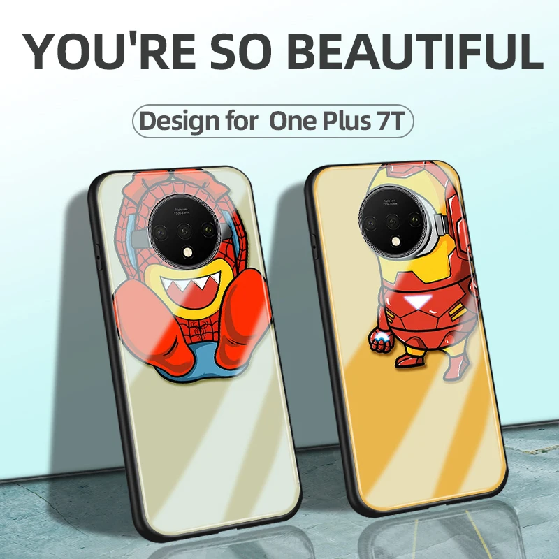 Защитный чехол для oneplus 7T super hero инновационный персональный простой 1 + Мобильный