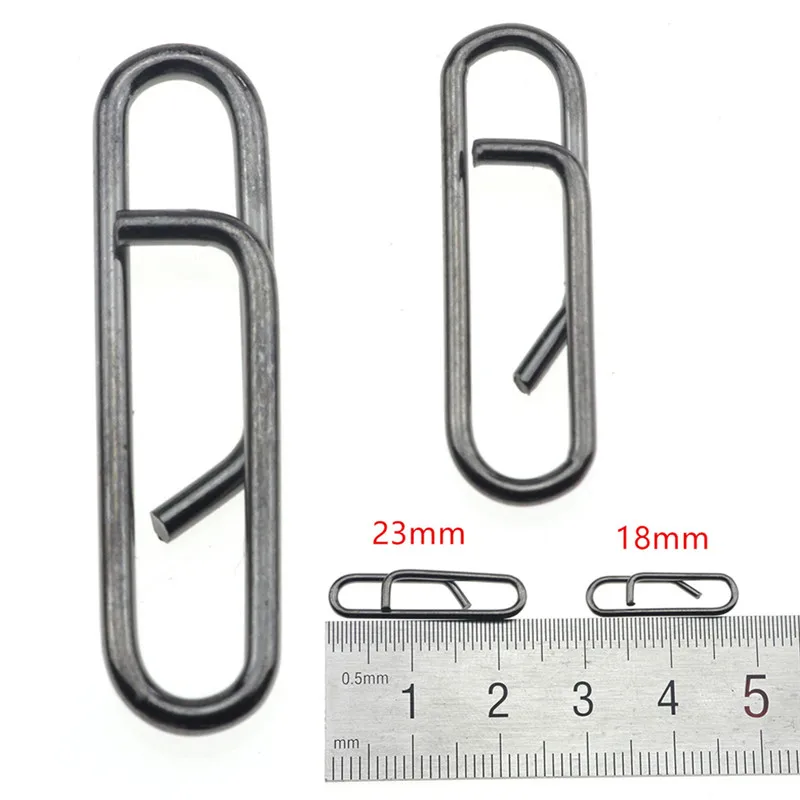 

NEW 50Pcs Powerful Fast Link Clip Snap Quick Change Lead Links Clips Interlock Accessories Wholesale Fishing Tackle