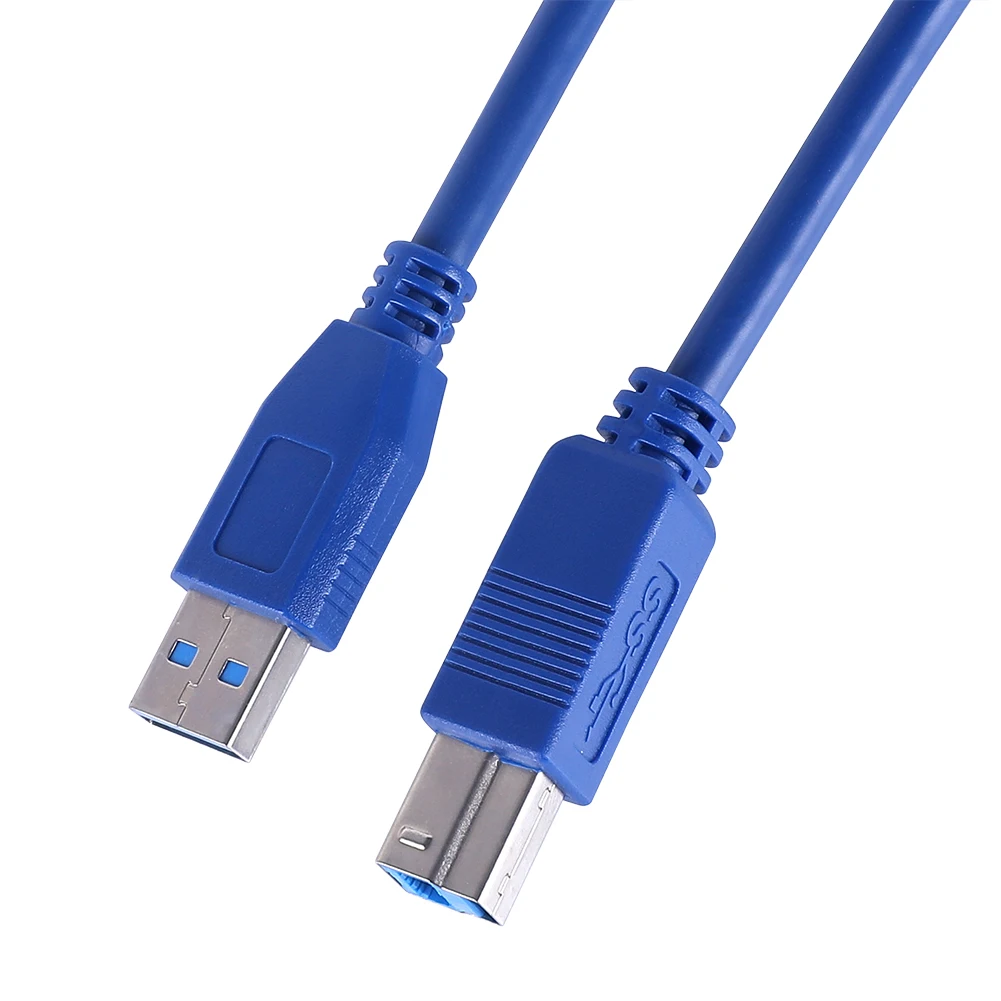 Высокая Скорость USB кабель для принтера 3 0 Тип к B Мужской адаптер передачи данных