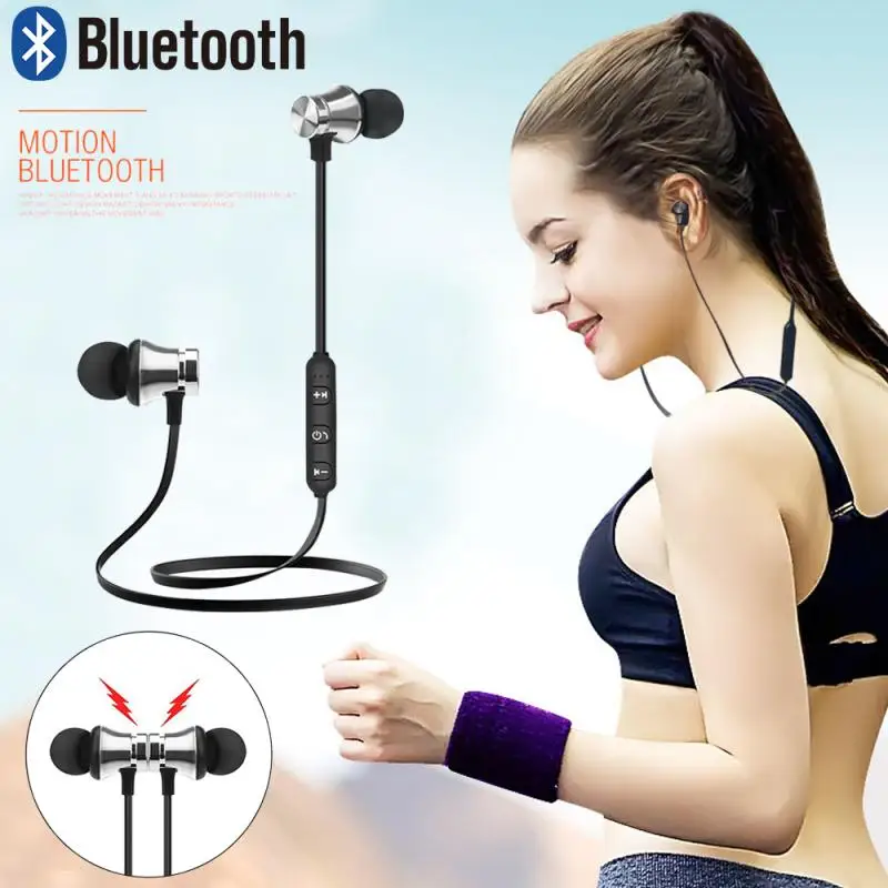 Новинка 2020 Беспроводные стереонаушники Bluetooth V4.2 с басами Спортивная гарнитура