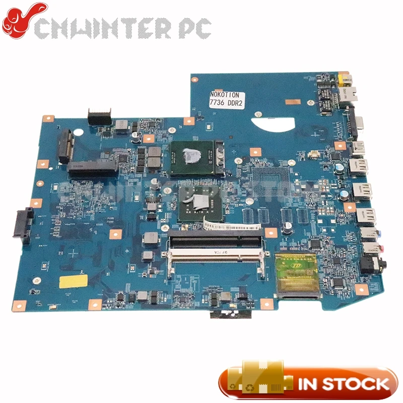 Материнская плата для ноутбука Acer Aspire 7736 7736Z МБ PJB01.001 GL40 DDR2 | Компьютеры и офис