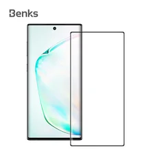 Benks Ultra Thin Tempered Glass Protector 3D Full Cover Screen Glass Protective Film for Samsung Note20 Note20U Note10 10+  Plus