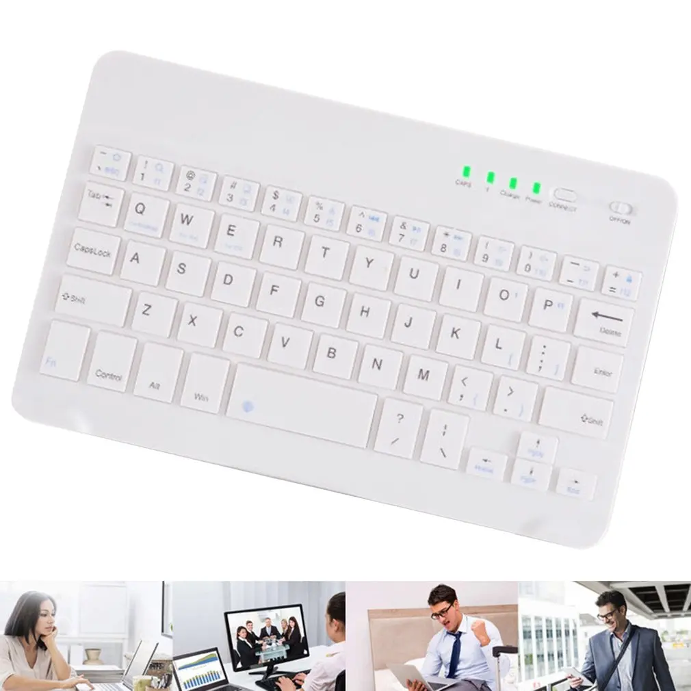 

Tablet Phone Universal Bluetooth Wireless Keyboard Android For Samsung For iPad Three System Bluetooth Keyboard Ultra-thin