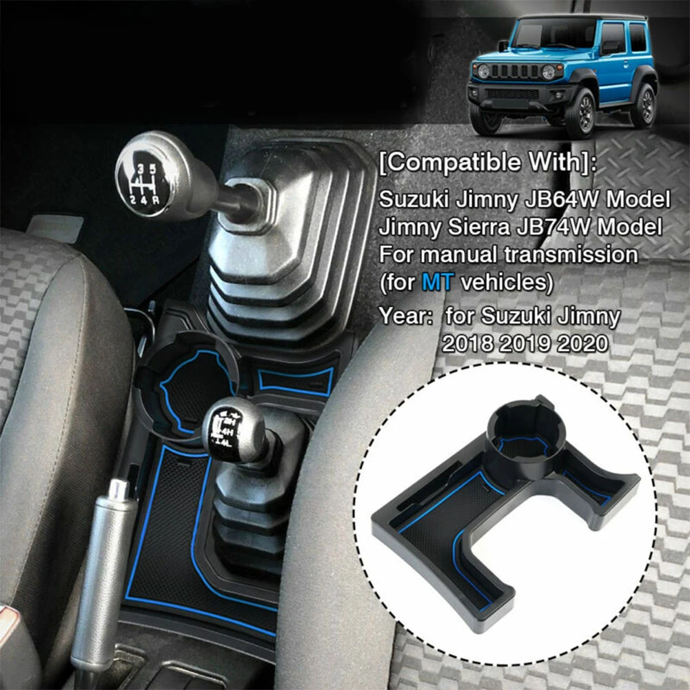 

Hot!Durable And Practical For Suzuki Jimny 2018 2019 2020 Center Console Cup Holder Storage Box MT Model Fitment