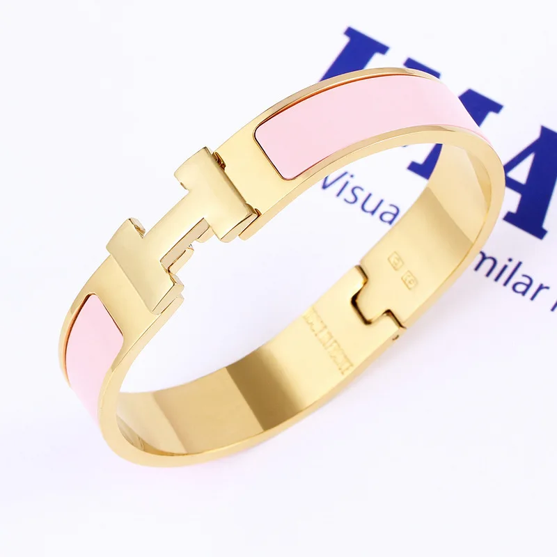 

2021 new fashion letter bracelet classic trend H bracelet high quality 1:1 with LOGO
