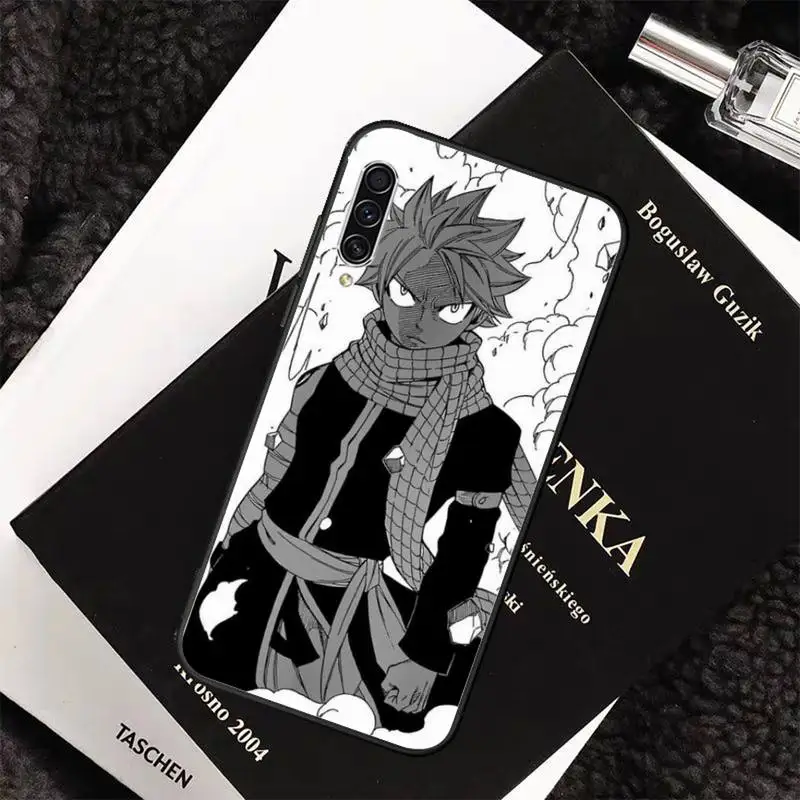 

anime fairy tail Phone Case For Samsung galaxy S 7 8 9 10 20 edge A 6 10 20 30 50 51 70 note 10 plus