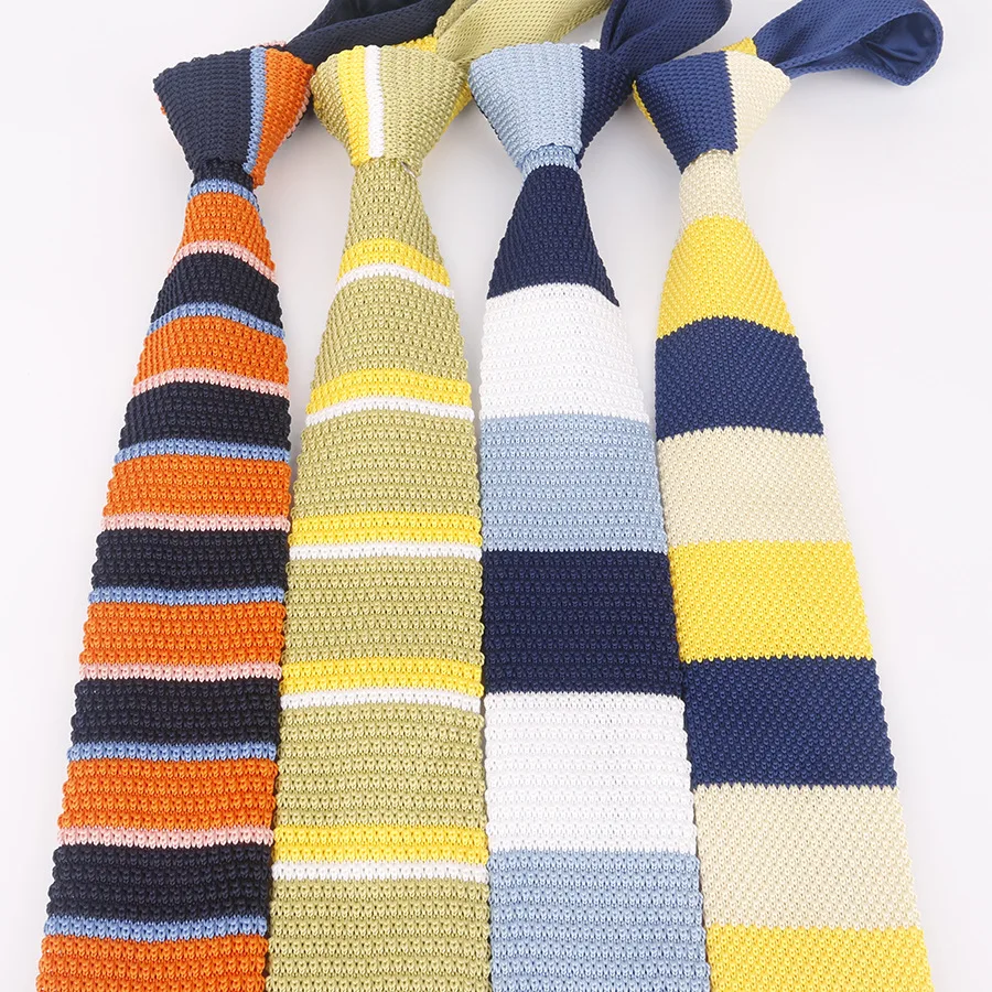 Linbaiway 5 см модные тонкие вязаные галстуки для мужчин узкие деловые подарочные с