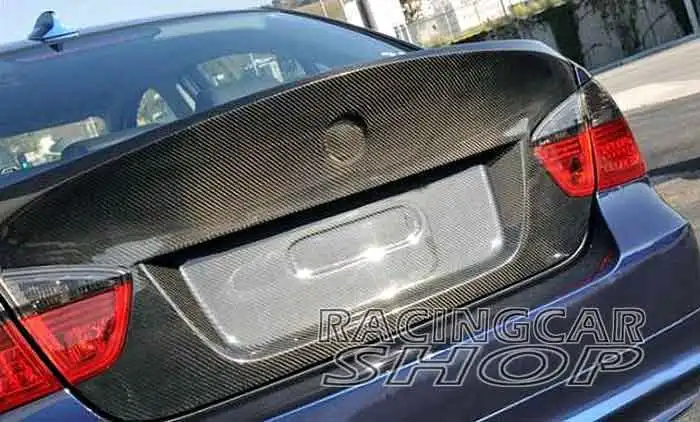 Задний багажник из углеродного волокна CSL Style 3k для BMW 3-Series E90 &amp M3 2006-2008 4 двери B059 |