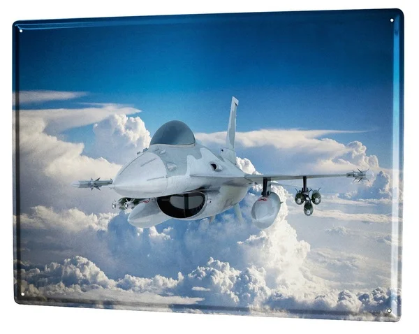 

Tin Sign Airplane Airport Jet