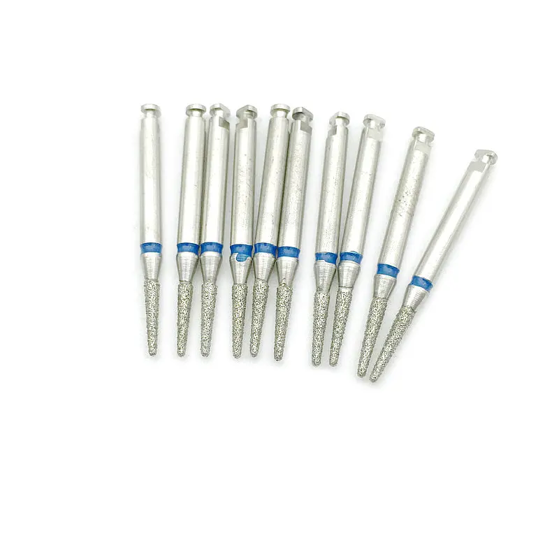 Бриллиантовые боры TR R21 Dental 10 шт. для низкоскоростного углового наконечника
