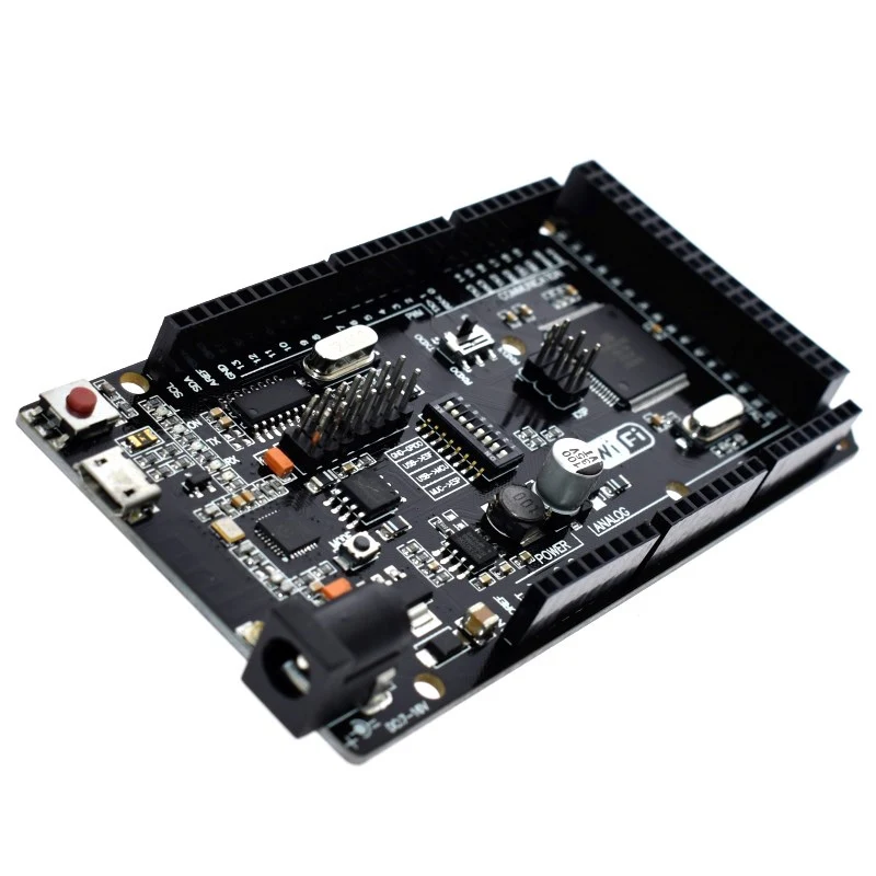Mega2560 + WiFi R3 ATmega2560 ESP8266 32 Мб USB-TTL памяти CH340G совместим с Arduino Mega NodeMCU для WeMos |