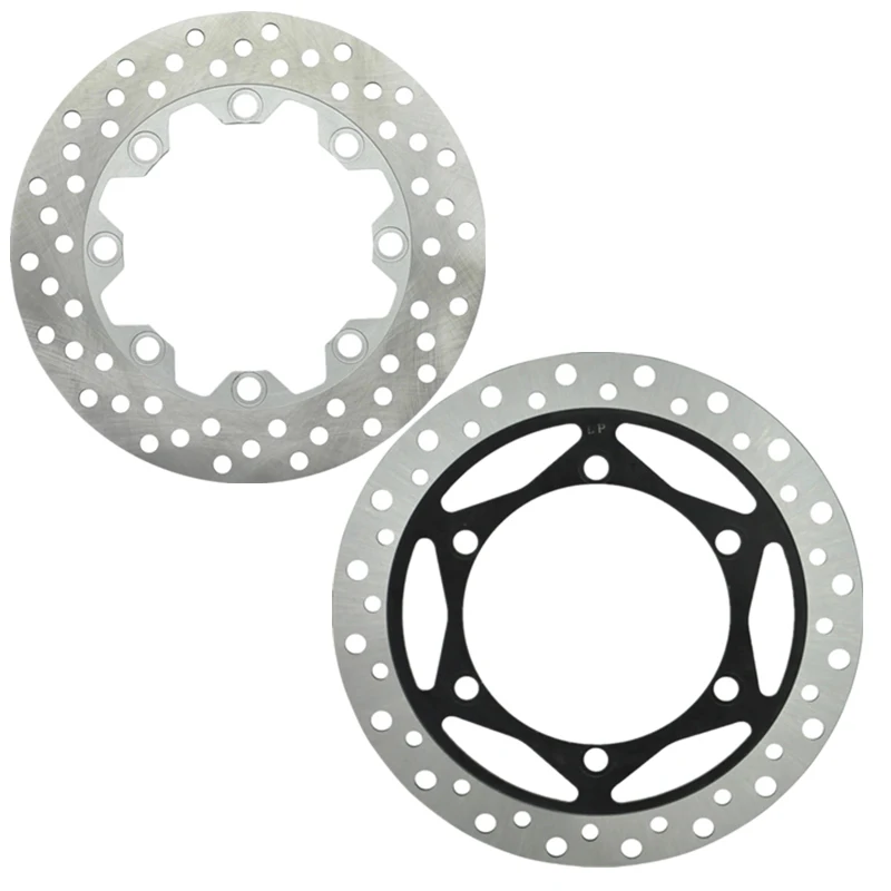 

2PCS Motorcycle Front Rear Brake Disc Rotors For Kawasaki KL250 Stockman 1998-2013 KL 250 Supersherpa Super Sherpa 1997-2007