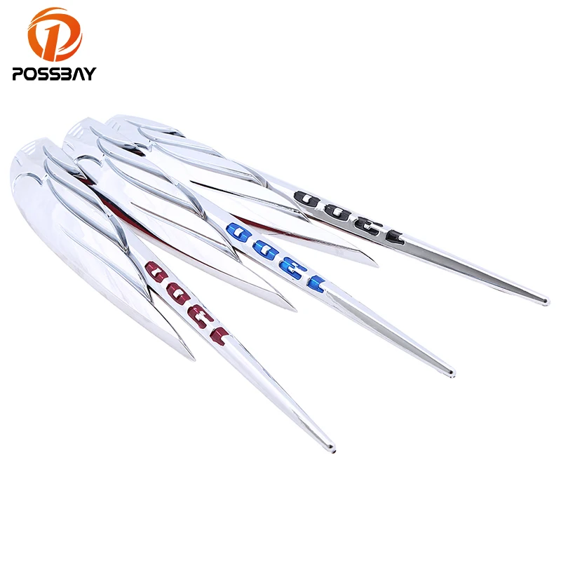 3D наклейки POSSBAY в виде мотоциклетного бака/эмблемы обтекателя декоративные