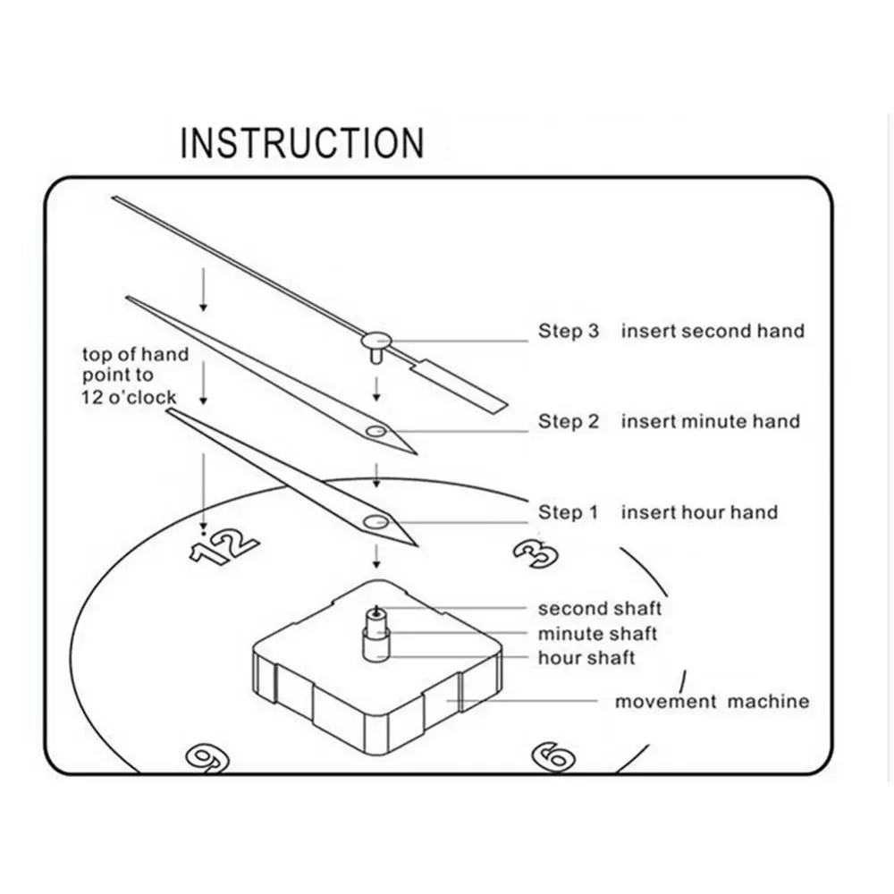 Цифровые настенные часы Большие Акриловые кварцевые украшения сделай сам с