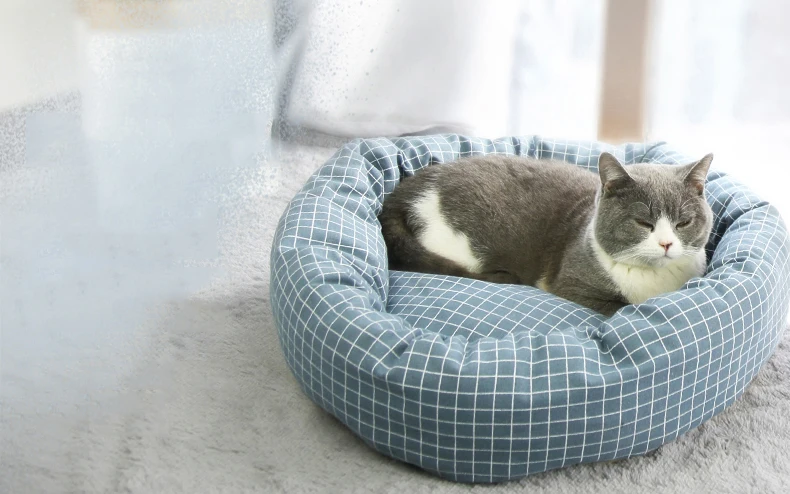 HOOPET Pet кошка диван Собака Кровати дышащее дно Мягкая теплая кошка кровать дом для маленьких средних подушки для собак товары для собак