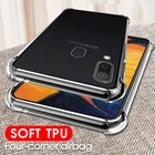 Прозрачный чехол для Samsung Galaxy A50 A10 A20e A40 A70 A30 A20 M30 M20 M10 A2 Core противоударный чехол для телефона