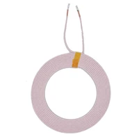 taidacent outer diameter 120mm electric coil 24v dc 15uh high power diy wireless charging coil xkt l42 circle coil