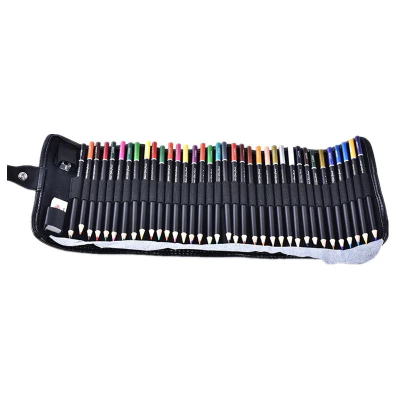 36 цветов Упаковочная ручка сумки карандаши художественные цветные для рисования