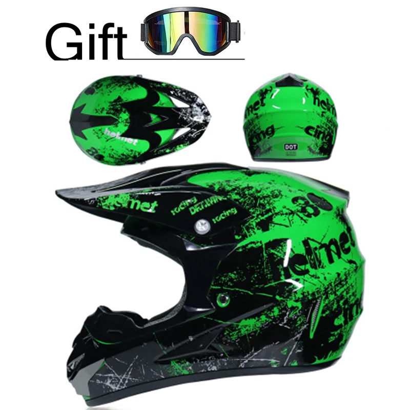 Шлемы мотоциклетные для взрослых профессиональные Мотокросс-гонок | Автомобили