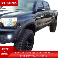 fender flares for toyota tacoma 2012 2013 2014 2015 2016 accessories double cabin long bed model wheel arch mudguards ycsunz