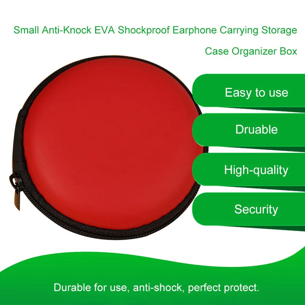 Портативный чехол для наушников сумки противоударные EVA Наушники хранения