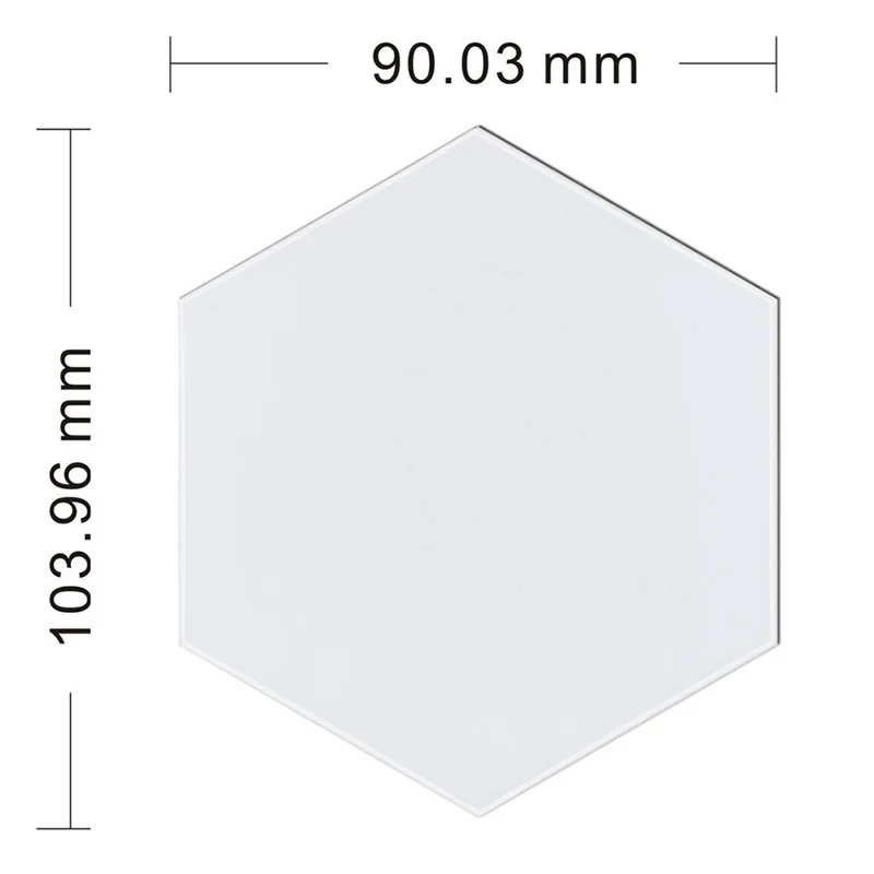 

Hot Colorful Honeycombs Assembly Touching Light DIY Wall Lamp Smart Light for Bedroom Hallway Bathroom