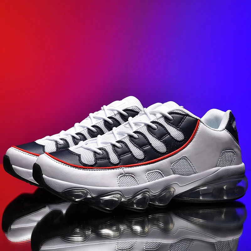 Мужская обувь Кроссовки с воздушной подушкой Трендовая сетчатая теннисная