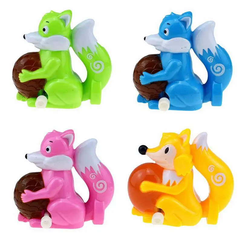 Новая интересная Милая ветряная цепная гирлянда лиса Белка Животные маленькие