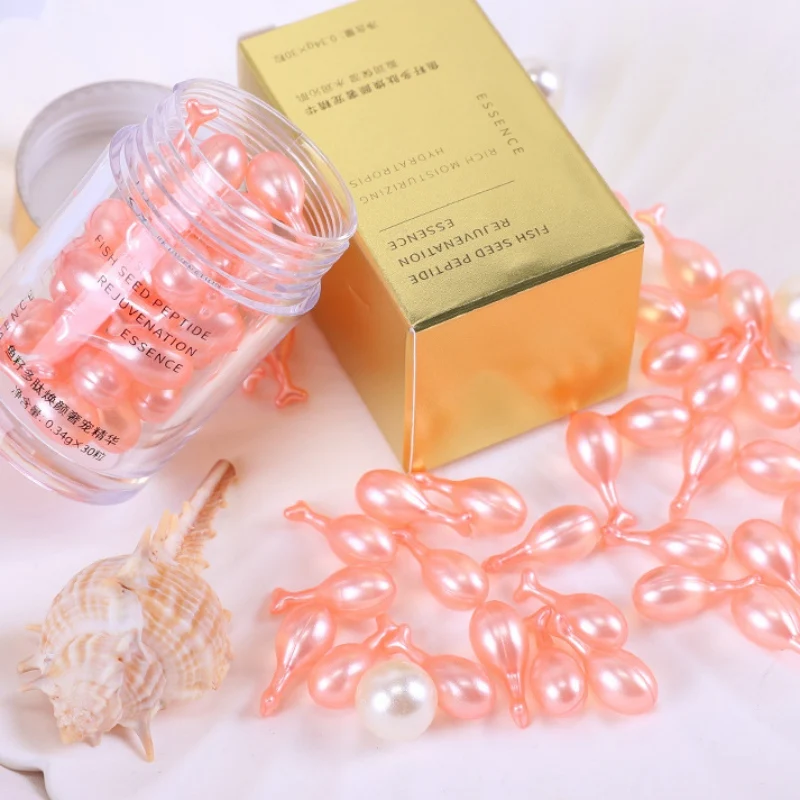 90Pcs Wrinkle Remove Face Care Vitamin E Extract Cream Whitening And Anti Aging Face Serum