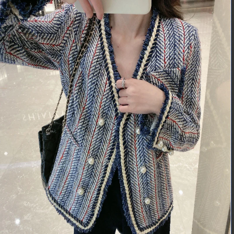 Весна 2021 маленькое пальто в стиле ретро женская одежда онлайн-стиле Rac | Женская