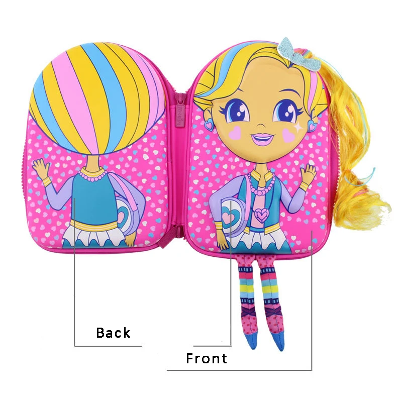 Кавайный чехол для карандашей с русалочкой девочек милый кукольный школьная