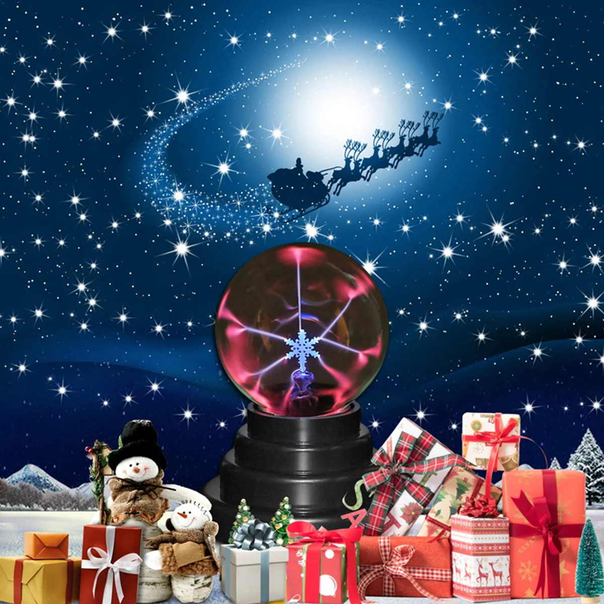 Электростатический плазменный шар USB сфесветильник свет волшебная хрустальная