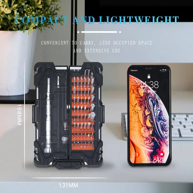 Профессиональный Прецизионный Набор отверток 62 в 1 новый продукт 2019 набор с