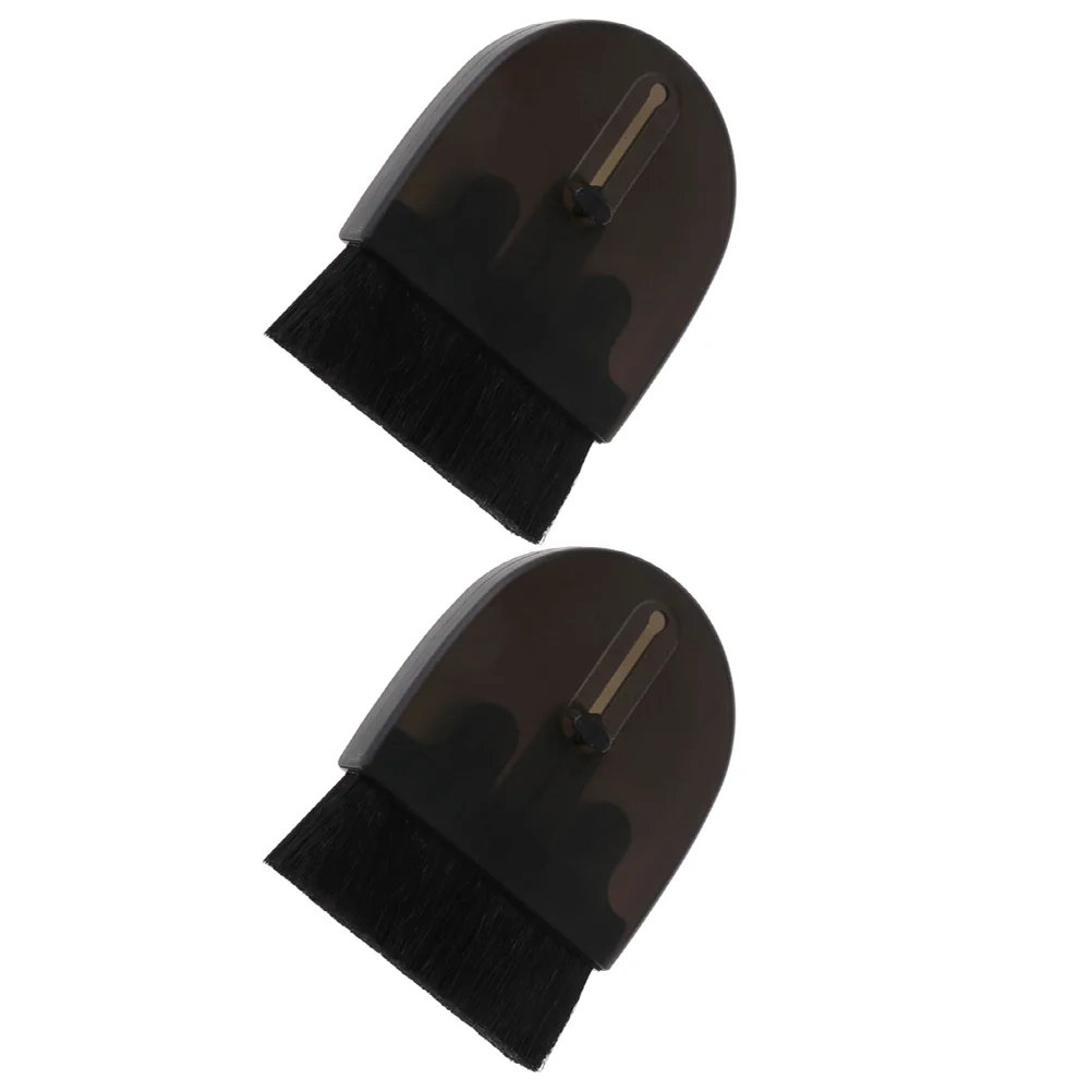 2 шт. мини-метла для клавиатуры полукруглая Гибкая фонограф подметающий